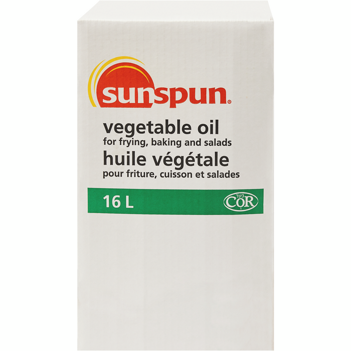 Vegetable Oil  16 l Sunspun - Canadian Distributor