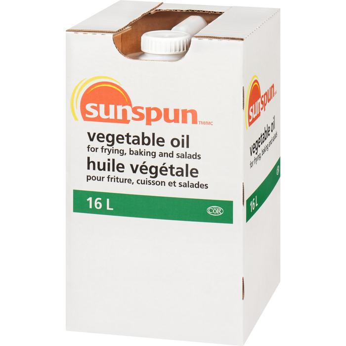 Vegetable Oil  16 l Sunspun - Canadian Distributor