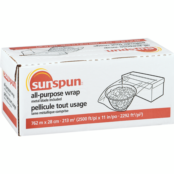 All-Purpose Wrap, Metal Blade Included 762 ea - Sunspun - Canadian Distributor