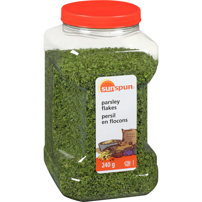 Parsley Flakes 240 g -Sunspun - Canadian Distributor