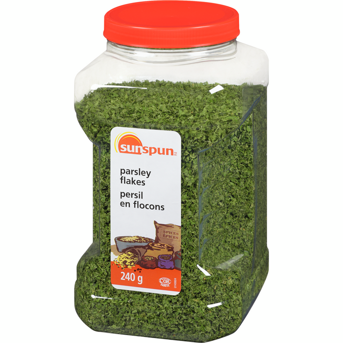 Parsley Flakes 240 g -Sunspun - Canadian Distributor