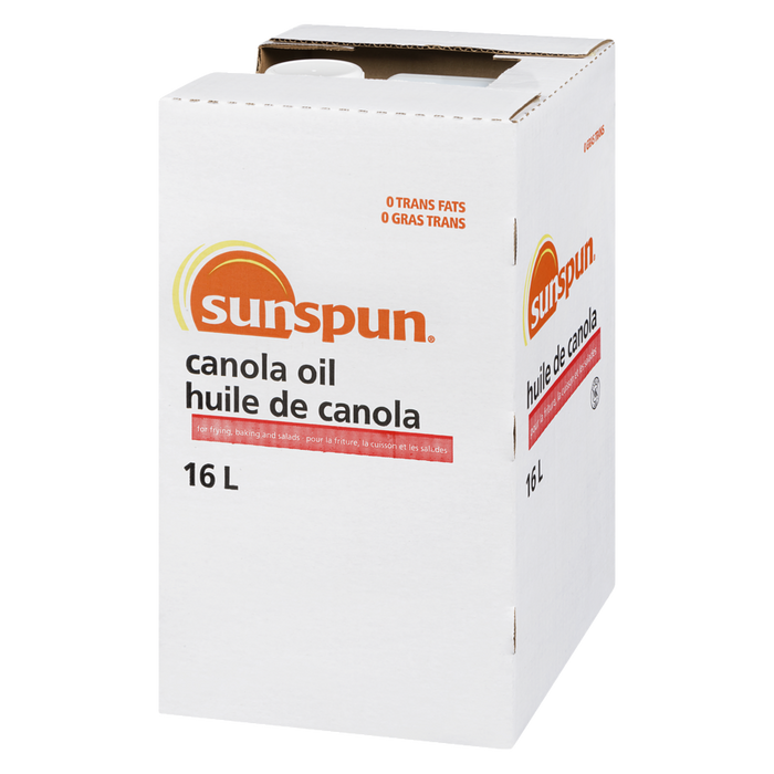 Canola Oil - 16 l - Sunspun - Canadian Distributor