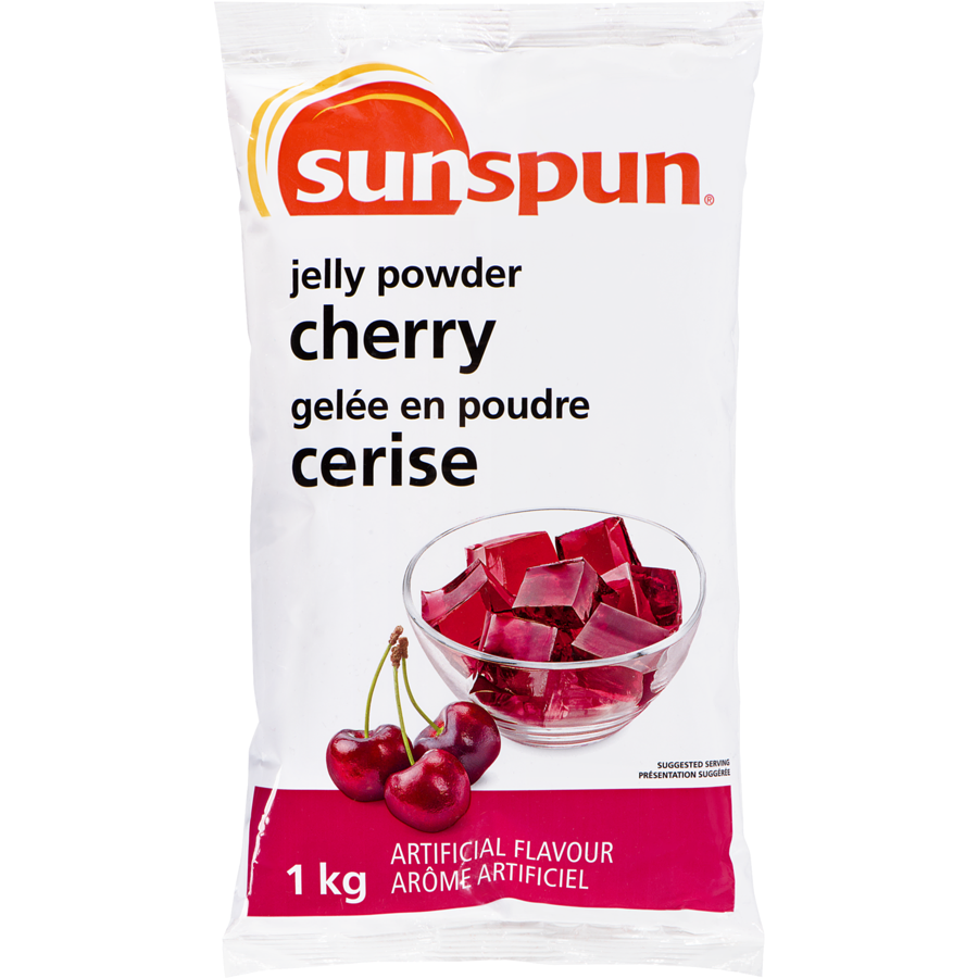 Cherry Jelly Powder 1 KG - Sunspun - Canadian Distributor — Noble Home ...