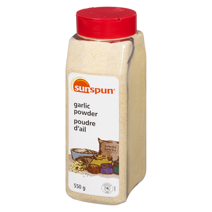 Garlic Powder - 550 g - Sunspun - Canadian Distributor