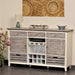 Islamorada Sideboard with Wine Rack