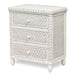 Santa Cruz 3 Drawer Chest w/ Glass Top