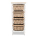 Island Breeze 4-Basket Vertical Storage Cabinet