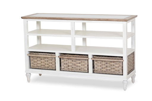 Island Breeze 3-Basket Entertainment Center