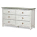 Picket Fence 6-Drawer Dresser