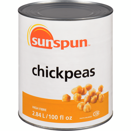 Chickpeas 2.84L - Sunspun - Canadian Distributor
