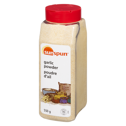 Garlic Powder - 550 G  - Sunspun - Canadian Distributor
