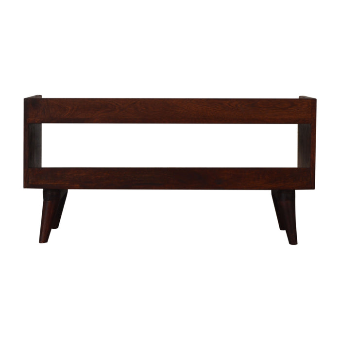 Walnut Nordic Storage Bench