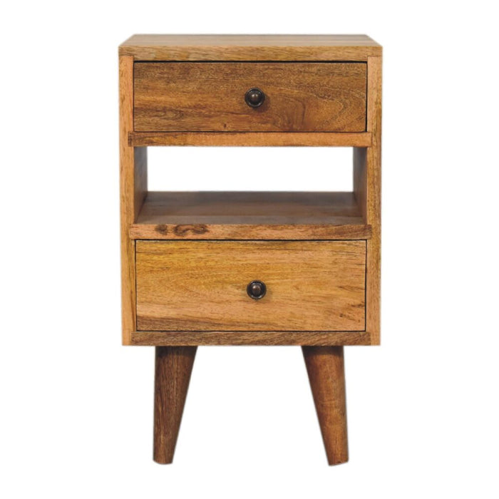 Mini Classic Multi Oak-ish Bedside