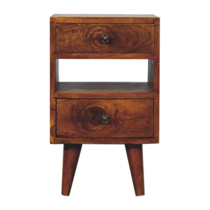 Mini Classic Multi Chestnut Bedside