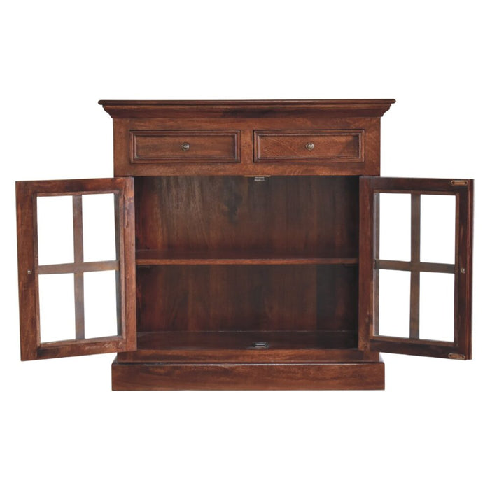 Cherry Glazed Cabinet