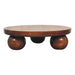 Chestnut Central Ball Table