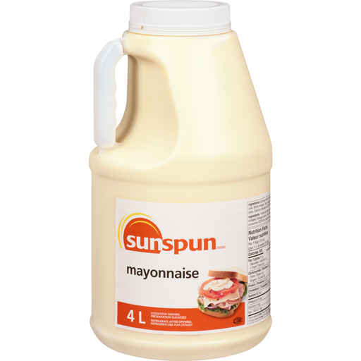 Mayonnaise -4L - Sunspun - Canadian Distributor