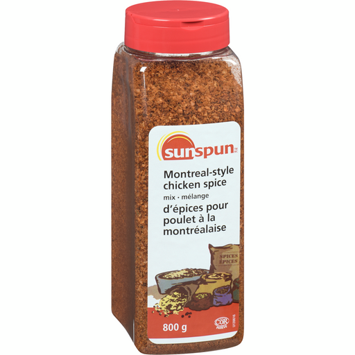 Montreal-Style Chicken Spice Mix 800 G - Sunspun - Canadian Distributor