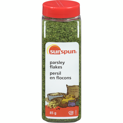 Parsley Flakes  - 85 G- Sunspun - Canadian Distributor