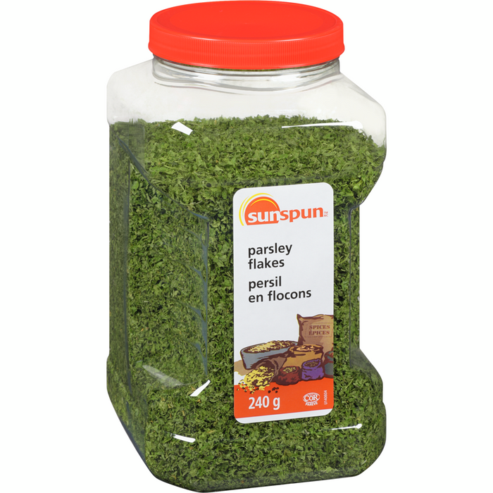Parsley Flakes 240 G -Sunspun - Canadian Distributor