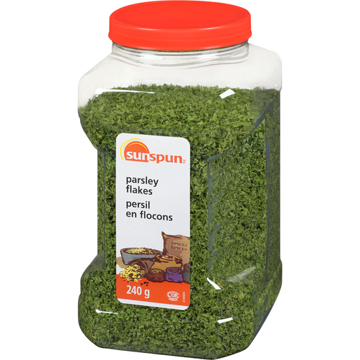 Parsley Flakes 240 G -Sunspun - Canadian Distributor
