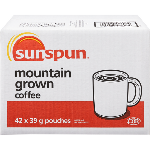 Roasted Coffee 42x39.0 G -  Sunspun - Canadian Distributor