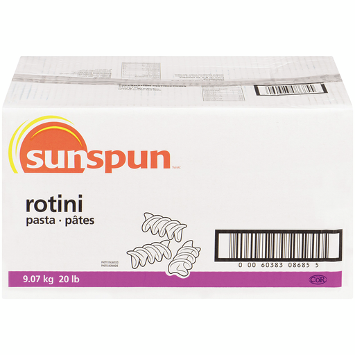 Rotini Pasta 5 KG- Sunspun - Canadian Distributor