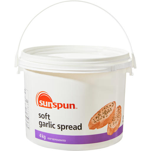 Soft Garlic Spread 4  KG- Sunspun - Canadian Distributor
