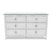 Picket Fence 6-Drawer Dresser