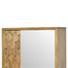 Pineapple Carved Mirror Cabinet